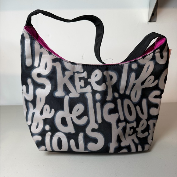 Lean Cuisine Handbags - VNTG Lean Cuisine "Keep Life Delicious" Streetwear Style Lunch Bag